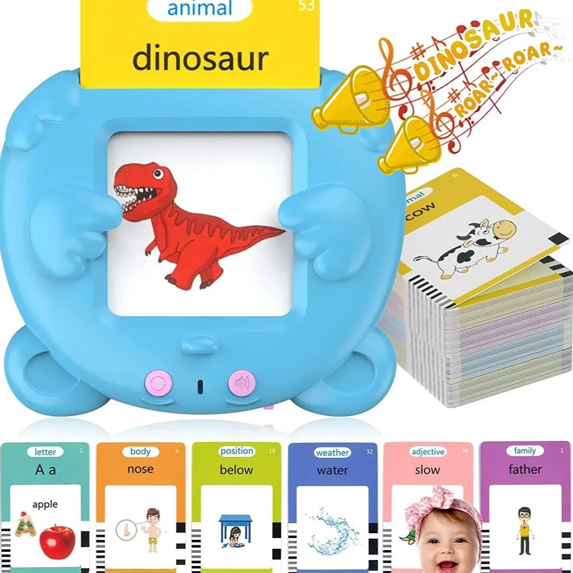Cartes Flash parlantes, jouets éducatifs précoces pour bébés garçons et filles