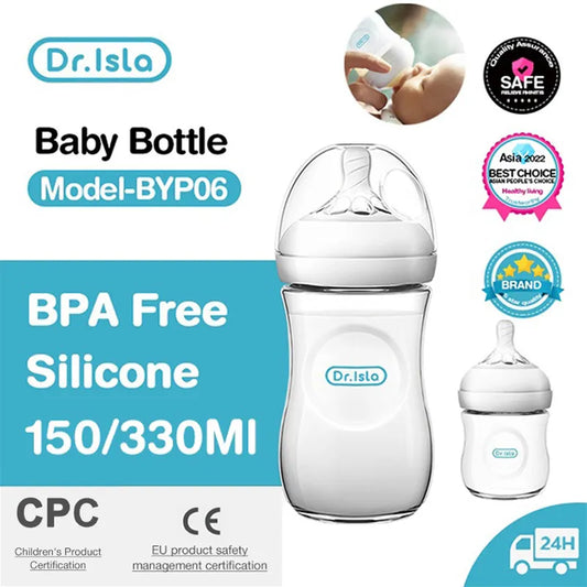 Dr. isla BYP07 biberon 150 ml/330 ml sans BPA biberon nouveau-né
