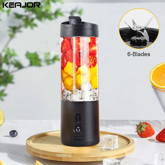 Mini mélangeur Portable électrique, presse-fruits, Smoothie, Orange, jus frais, multifonction,