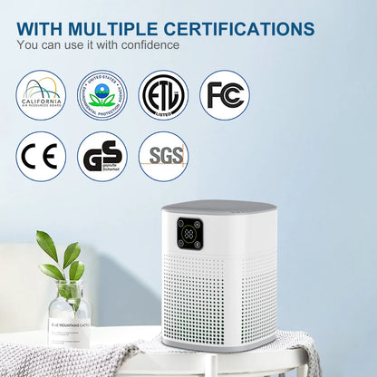 OUNEDA HY1800 Pro purificateur d'air pour la maison portable H13 HEPA et filtres